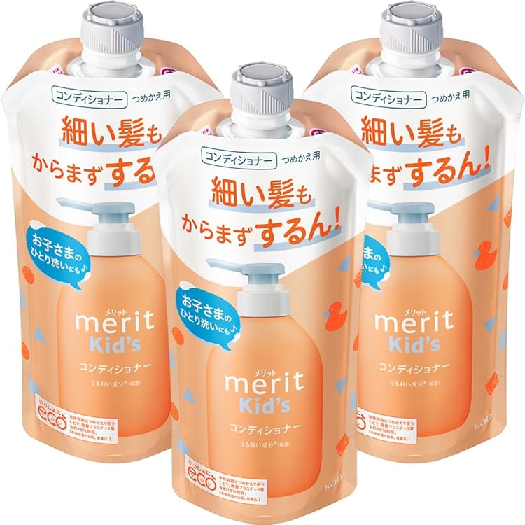 Amazon | 【3点セット】 メリット さらさらするん! コンディショナー
