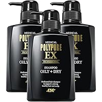 POLYPURE EX 医療用シャンプー OILY+DRY 4本セット 楽天市場】【3本同時購入で＋1本無料プレゼント中！】ポリピュア