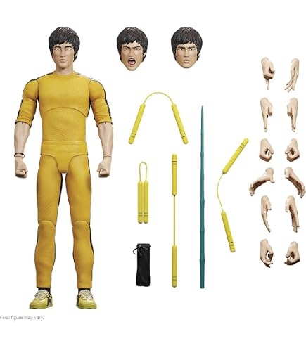 Figurine Bruce Lee The Protector ReAction - 3,75 Pouces - Collector