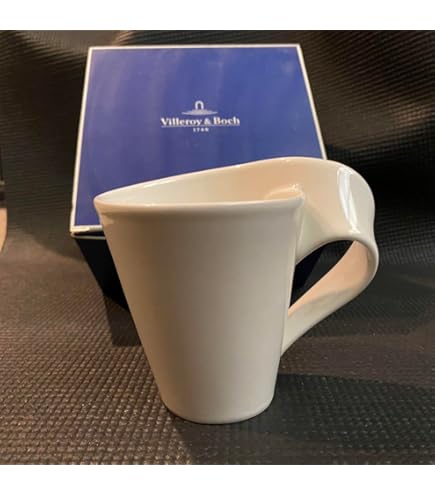 Villeroy＆Boch New Wave Café ビレロイ＆ボッホ NewWave Caffè large coffee cup saucer 22 x 17 cm Villeroy & Boch
