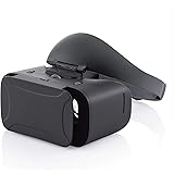 エレコム VRゴーグル VRヘッドセット 【ブルーライトカット40%】 ピント調節 目幅調節 ハードバンド ブラック VRG-GVSB01BK