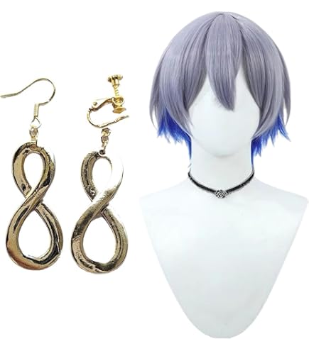 小柳ロウ コスプレ 衣装 ピアス Amazon.co.jp: 小柳郎コスプレかつらピアス仮想アクセサリー