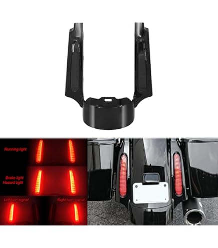 Amazon | 9インチ リアフェンダーエクステンション ハーレー