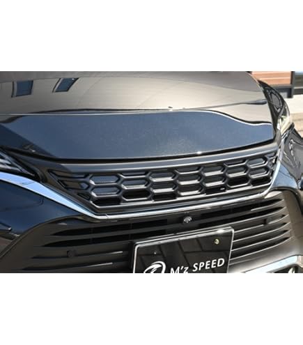 Amazon | トムス(Tom's) フロントグリル 80ハリアー フラットブラック