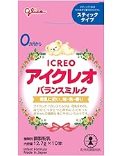 Amazon.co.jp: アイクレオ バランスミルク 800g×8缶 江崎グリコ