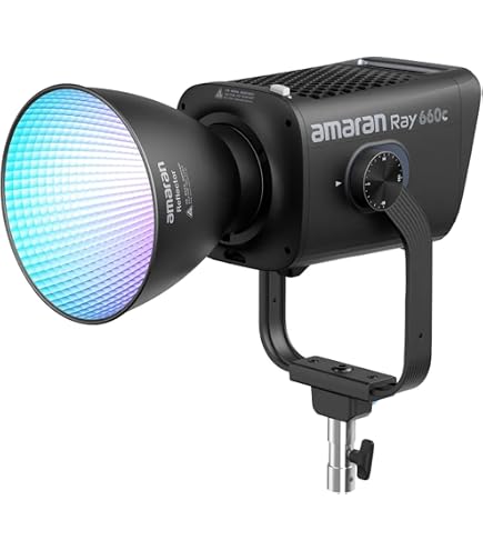 Amazon | Amaran Ray 120c RGB LED ビデオ ライト Octa Dome 30 ソフト