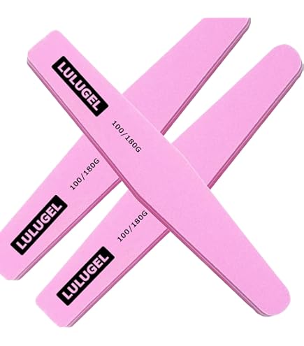 Amazon.co.jp: ネイルファイル 3枚セット 100G/180G ジェルネイル オフ