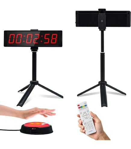 Amazon｜YZ ジムタイマー、スタート/ストップボタン付きジムクロック
