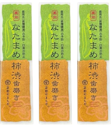 Amazon | 京都やまちや 薬用 なたまめ柿渋歯磨き 120g 2本セット