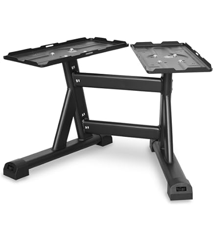 Amazon.co.jp: POWERBLOCK 大型コラムスタンド、ダンベルラック