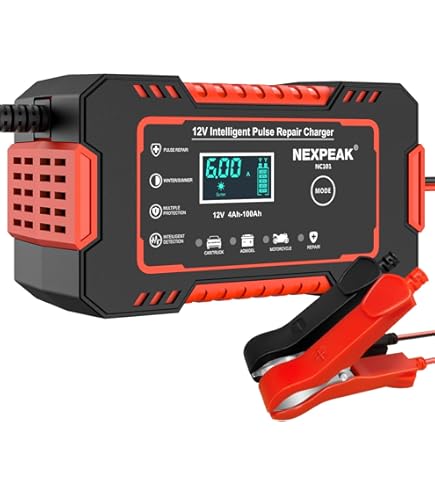 BC 3500 EVO+ Chargeur/testeur Numérique 12V - 3,5A - Pour Batteries Voiture/moto/AGM (jusqu'à 150Ah)