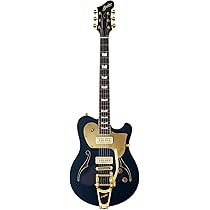 Amazon | Baum Guitars Leaper Tone with Tremolo, Deep Sea | エレキ