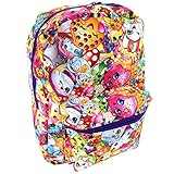 Shopkins Little Girls Print Backpack, Multi, One Size [並行輸入品]