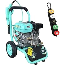 高圧洗浄機ガソリンエンジン式 17MPa 9.5L/min 強力自吸 蛇口接続 高圧洗浄機エンジン式 ガソリンエンジン高圧洗浄機 17MPA 9.5L
