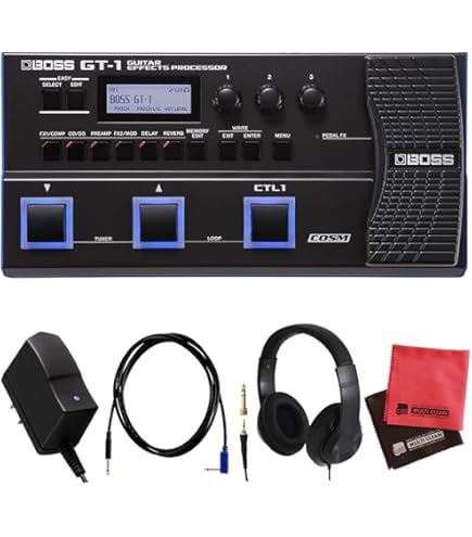 GT-1 マルチエフェクターセット BOSS（ボス） マルチエフェクター GT-1 純正アダプター＆エフェクター