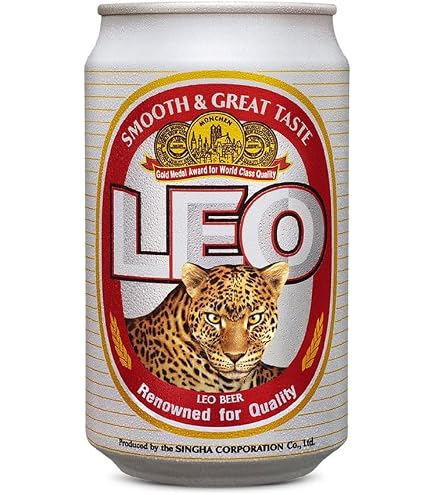 Amazon.co.jp: 【6本セット】 レオ Leo ラガー タイビール 缶 330ml×6