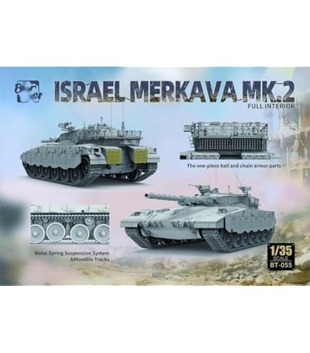 Amazon | ボーダーモデル 1/35 イスラエル 主力戦車 メルカバMK.2D