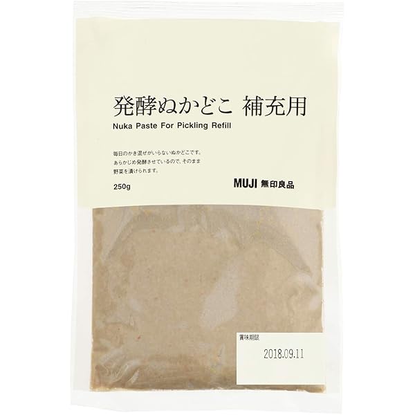 Amazon.co.jp: 無印良品 発酵ぬかどこ 1kg TEB07A4S : 食品