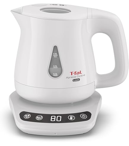【お値引可】ティファール 電気ケトル ジャスティン ロック KO823NJPA Amazon | KO823NJP(ブラック) ジャスティン ロック コントロール 1.2L
