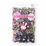 usausaのお店 カラフルアルファベット(ローマ字)のスパンコール 20gセット(約5mm～6mm)穴なし (B450)