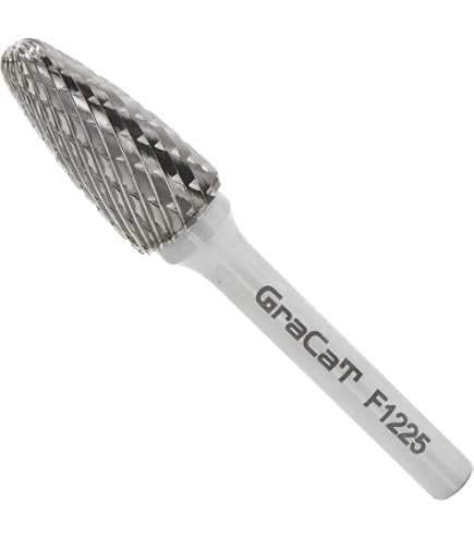 Amazon.co.jp: Gracat 超硬バー ：ダブル刃 砲弾型(先細) 6mm×18mm