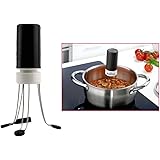 1 ピース ホット 3速コードレス炒め クレイ ジー ミキサー自動ハンズフリー調理器具食品醤油自動攪拌機ブレンダー