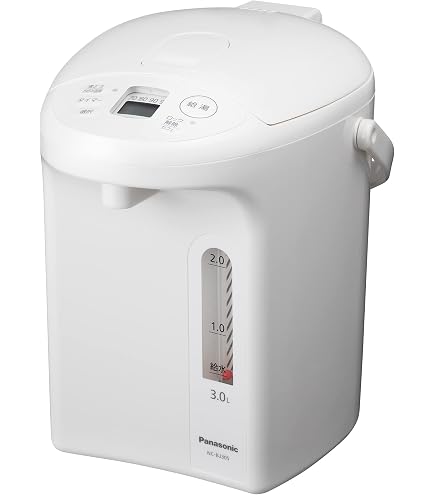 Amazon | 海外向け 電動ポット Panasonic NC-SSA300-W 220V 日本製 