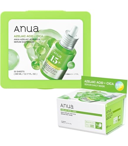 パック・フェイスマスク anu 新商品】「Anua(アヌア)」大人気の7枚入りシートマスクに新商品登場