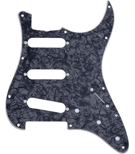 Amazon | (日本製)57年式ストラト用シルバーミラー 8穴 純正穴