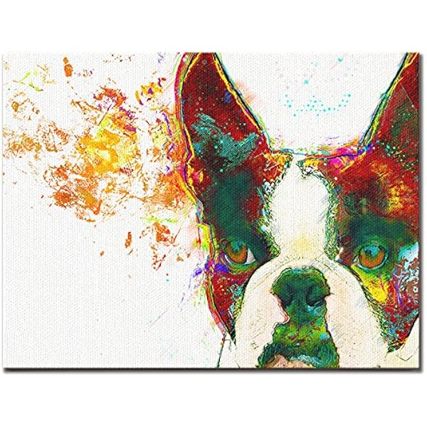 最安値挑戦 Retro グレートピレニーズlサイズ 2枚セットワンにゃんアートキャンバス 絵画 アートパネル アート 犬 保証書付 Bartolomeblumenthal Cl