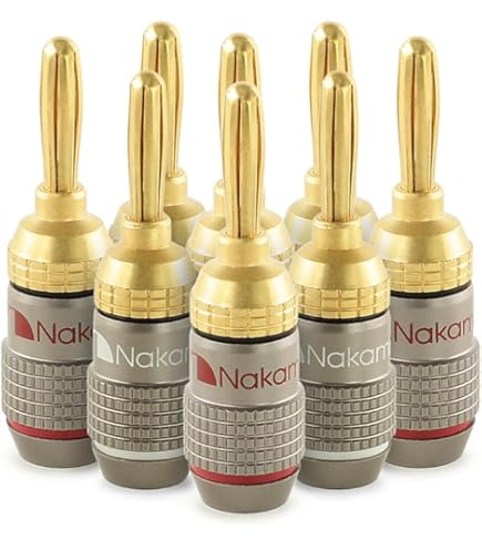 Amazon | MOGAMI 3104 バイワイヤリング対応 2本ペア ロジウムバナナ