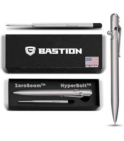 Tactile Turn ボルトアクション ボールペン チタン Amazon | Tactile Turnチタンボルトアクションペン - 標準長さ