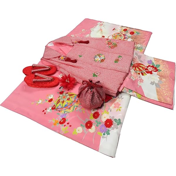 産着 お宮参り用品 着物 女の子 あこがれゆめ　ゆんぴ Amazon.co.jp: [あこがれゆめ] お宮参り 女の子 着物 正絹 の