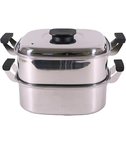 18-8ステンレス　角蒸し器　2段　50㎝ 18-8ステンレス 角蒸し器 2段 50㎝ 楽天市場】PE 18-8ステンレス 業務