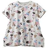 西松屋 [EFD] アイスクリーム総柄半袖Tシャツ 【130cm・140cm・150cm】　140　グレー