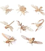 Amazon | NOELAMOUR 木製立体パズル 昆虫 3D パズル 子供 おもちゃ