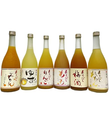Amazon.co.jp: 梅乃宿 のみくらべセット あらごし ゆず みかん もも