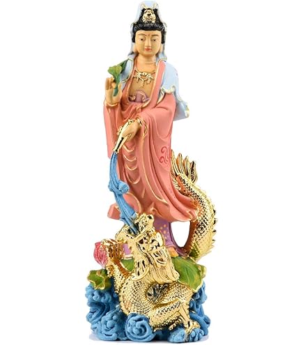 Amazon｜龍上観音菩薩像（厄災除去 運気好転 隆盛繁栄）紙面通販 掲載