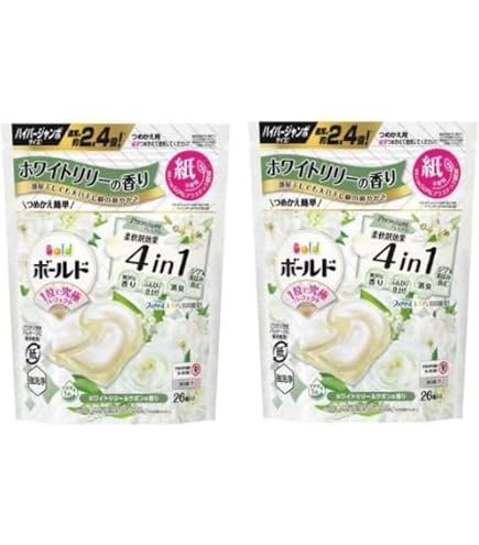 Amazon.co.jp: P&G ボールドジェルボール4IN1 ホワイトリリー ハイパー