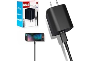 Switch2用 ACアダプター 充電器 60W PD急速充電 ACアダプター TVモード接続可能 PSE認証済 過充電保護 1.5mケーブル付属 Switch OLED/Switch Lite/スマホ/タブレット 多機種対応