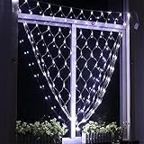 LUCKY CLOVER-A クリスマス8 * 10メートル2600は、淘宝網のショップネットネットストリングライト屋外ショーウィンドウ家族の結婚式カーニバルのカーテンの夜の光の装飾、白