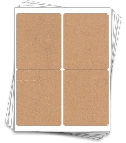 PH PandaHall 100pcs 2 Sizes Wine Bottle Labels Printable Blank Bottle - View #9