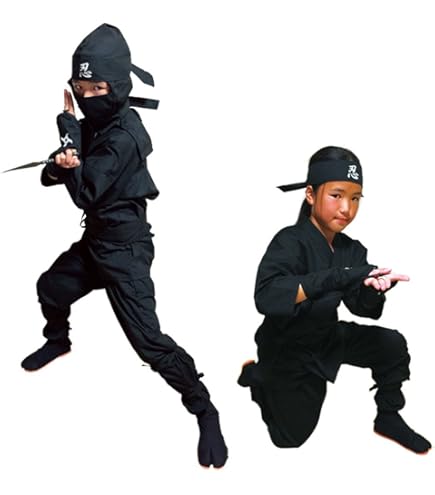 silver様　忍服 Amazon.co.jp: しのびや 本格子供用忍者スーツセット Mサイズ 忍者