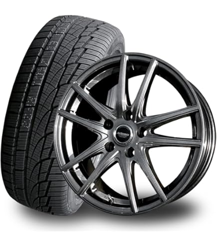 Amazon | 215/45R17 スタッドレスタイヤ&ホイール4本セット プリウス