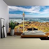 wall26 粘着式 Wall Muralシリーズ 壁紙 大型 100"x144" WMR-WP-X-CA43-100x24x6