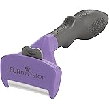 【Amazon.co.jp限定】ファーミネーター 中・大型猫 長毛種用 ペット ブラシ 獣医師監修 ヘアボール(毛球症)対策 肌に優しくアンダーコート除去 ボタンを押して抜け毛が簡単に取れる グルーミングブラシ スキンケア 熱中症対策
