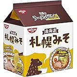 日清食品 ラーメン屋さん 札幌みそ 5食パック 440g×6パック