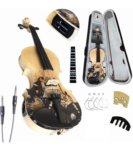 Amazon | Wood Violins Stingray SV Series Electric Violin 4-String
