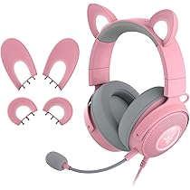 ヘッドホン Razer KRAKEN QUARTZ PINK KITTY EDITION Amazon.co.jp: Razer Kraken Kitty Quartz Pink ゲーミング