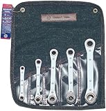 Wright Tool 9430 Metric Ratcheting Box Wrench Set 7mm - 17mm (5-Piece) [並行輸入品]